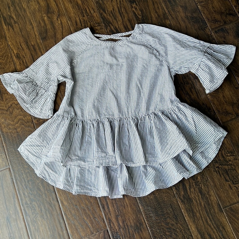 Listicle Striped Bloused